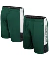 Colosseum Men's Green Michigan State Spartans Quantum Shorts In Green