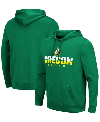 Colosseum Men's Green Oregon Ducks Lantern Pullover Hoodie