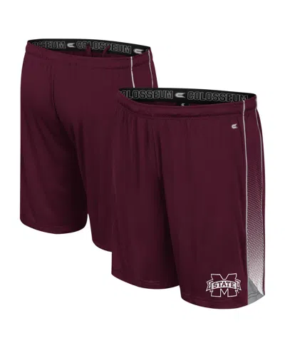 Colosseum Men's Maroon Mississippi State Bulldogs Online Shorts In Burgundy
