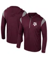 Colosseum Men's Maroon Texas A & M Aggies Dozer Half-zip Windshirt In Maroon