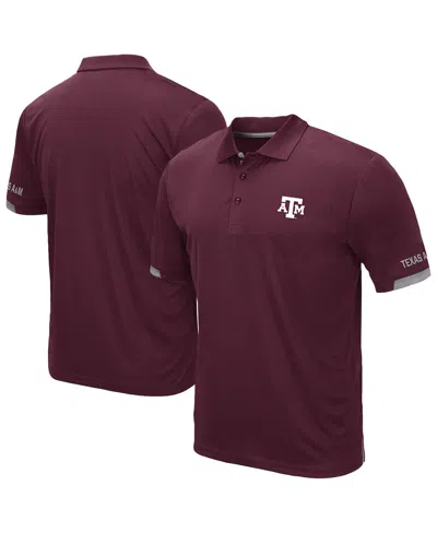 COLOSSEUM MEN'S MAROON TEXAS A&M AGGIES SANTRY POLO SHIRT