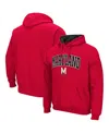 Colosseum Men's Texas Tech Red Raiders Resistanceâ Pullover Hoodie In Red