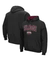 Colosseum Men's Mississippi State Bulldogs Arch Logo 3.0 Pullover Hoodie In Black