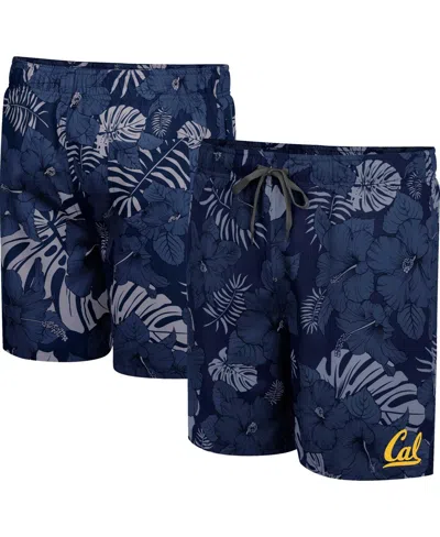 Colosseum Men's Navy Cal Bears The Dude Swim Shorts In Blue