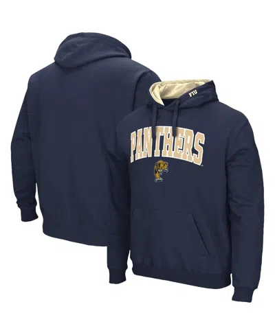Colosseum Men's Navy Longwood Lancers Isle Pullover Hoodie