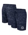 Colosseum Men's Navy Georgetown Hoyas Ozark Swim Shorts In Blue