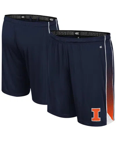 Colosseum Men's Navy Illinois Fighting Illini Online Shorts In Blue