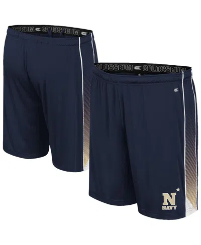 Colosseum Men's Navy Navy Midshipmen Online Shorts In Blue