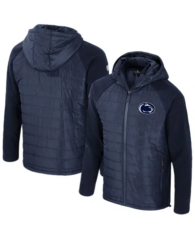 Colosseum Men's Navy Penn State Nittany Lions Block The Sun Full-zip Hoodie Jacket