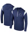 Colosseum Men's Navy Penn State Nittany Lions Dozer Half-zip Windshirt In Navy