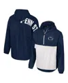 Colosseum Men's Navy Penn State Nittany Lions Reloaded Anorak Half-zip Jacket In Navy