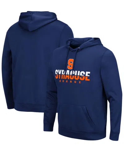 Colosseum Men's Navy Syracuse Orange Lantern Pullover Hoodie