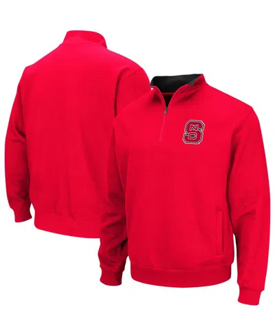 Colosseum Men's Nc State Wolfpack Tortugas Logo Quarter-zip Jacket In Red