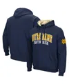 Colosseum Men's Notre Dame Fighting Irish Double Arch Pullover Hoodie In Navy