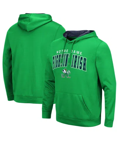 Colosseum Men's Notre Dame Fighting Irish Resistanceâ Pullover Hoodie In Green