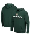 Colosseum Men's Ohio Bobcats Lantern Pullover Hoodie In Green