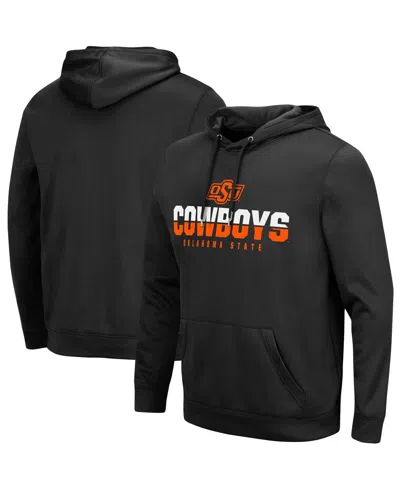 Colosseum Men's Oklahoma State Cowboys Lantern Pullover Hoodie In Black