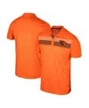 Colosseum Men's Orange Oregon State Beavers Langmore Polo In Orange