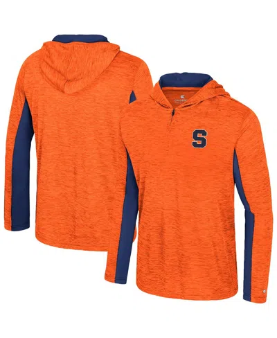 Colosseum Men's Orange Syracuse Orange Always Sunny Quarter-zip Hoodie