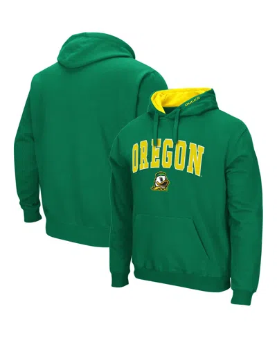 Colosseum Men's Green Oregon Ducks Arch Logo 3.0 Pullover Hoodie
