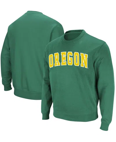 Colosseum Men's Oregon Ducks Arch And Logo Sweatshirt In Green