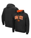 Colosseum Men's Oregon State Beavers Arch & Logo 3.0 Pullover Hoodie In Black