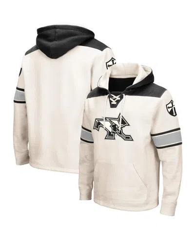 Colosseum Men's Providence Friars 2.0 Lace-up Pullover Hoodie In Cream