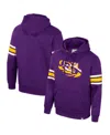 Colosseum Men's Purple Lsu Tigers Saluting Pullover Hoodie In Purple