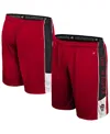 Colosseum Men's Red Nc State Wolfpack Quantum Shorts