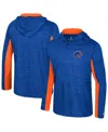Colosseum Men's Royal Boise State Broncos Always Sunny Quarter-zip Hoodie In Blue