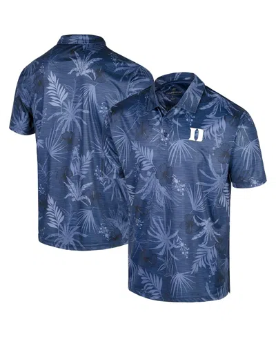 Colosseum Men's Royal Duke Blue Devils Palms Team Polo Shirt