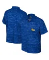 Colosseum Royal Pitt Panthers Ozark Button-up Shirt In Royal