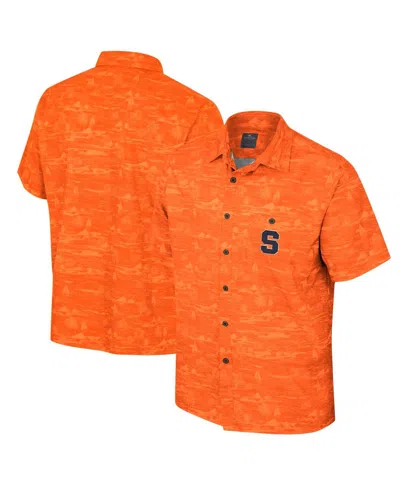 Colosseum Men's Orange Syracuse Orange Ozark Button-up Shirt