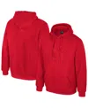 Colosseum Men's Scarlet Ohio State Buckeyes New Member Hoodie In Red