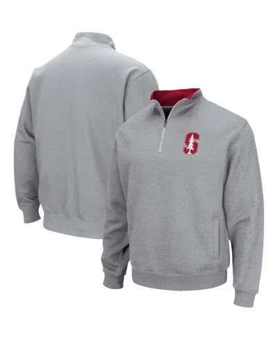 COLOSSEUM MEN'S STANFORD CARDINAL TORTUGAS LOGO QUARTER-ZIP JACKET