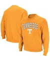 Colosseum Men's Tennessee Chattanooga Mocs Arch Over Logo Pullover Sweatshirt In Tennessee Orange