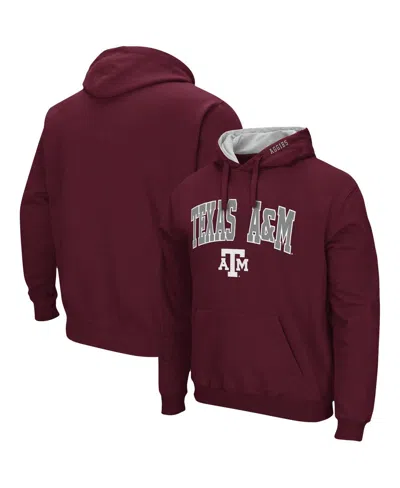 COLOSSEUM MEN'S TEXAS A M AGGIES ARCH LOGO 3.0 PULLOVER HOODIE