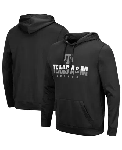 Colosseum Men's Texas A M Aggies Lantern Pullover Hoodie In Black