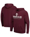 Colosseum Men's Maroon Texas A M Aggies Lantern Pullover Hoodie In Maroon