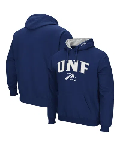 Colosseum Men's Unf Ospreys Arch And Logo Pullover Hoodie In Navy