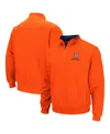 Colosseum Orange Virginia Cavaliers Tortugas Team Logo Quarter-zip Jacket In Orange