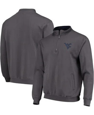 COLOSSEUM MEN'S WEST VIRGINIA MOUNTAINEERS TORTUGAS LOGO QUARTER-ZIP JACKET