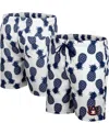 Colosseum Men's White Auburn Tigers Pineapples Swim Shorts In White