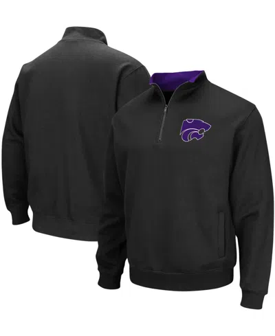 COLOSSEUM MEN'S KANSAS STATE WILDCATS TORTUGAS LOGO QUARTER-ZIP JACKET
