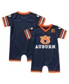 Colosseum Navy Auburn Tigers Bumpo Football Romper Shorts In Navy