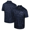 COLOSSEUM COLOSSEUM NAVY PENN STATE NITTANY LIONS DALY PRINT POLO