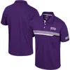Colosseum Purple Tcu Horned Frogs No Problemo Polo In Purple
