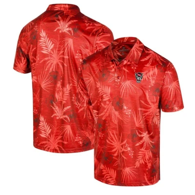 Colosseum Red Nc State Wolfpack Palms Team Polo