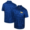 Colosseum Royal Pitt Panthers Daly Print Polo In Royal