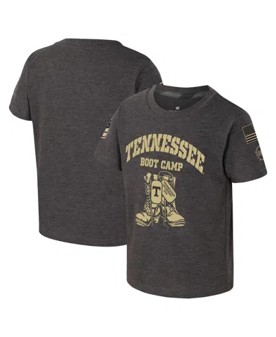 Colosseum Babies' Toddler Charcoal Tennessee Volunteers Oht Military Appreciation Boot Camp T-shirt